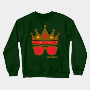 Triple Crown & Specs (Brown, Red, Gold) Crewneck Sweatshirt